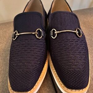 Liberty Zeno LZ Men’s Navy Blue Dress Shoes Joyce Style Size 4 New without box